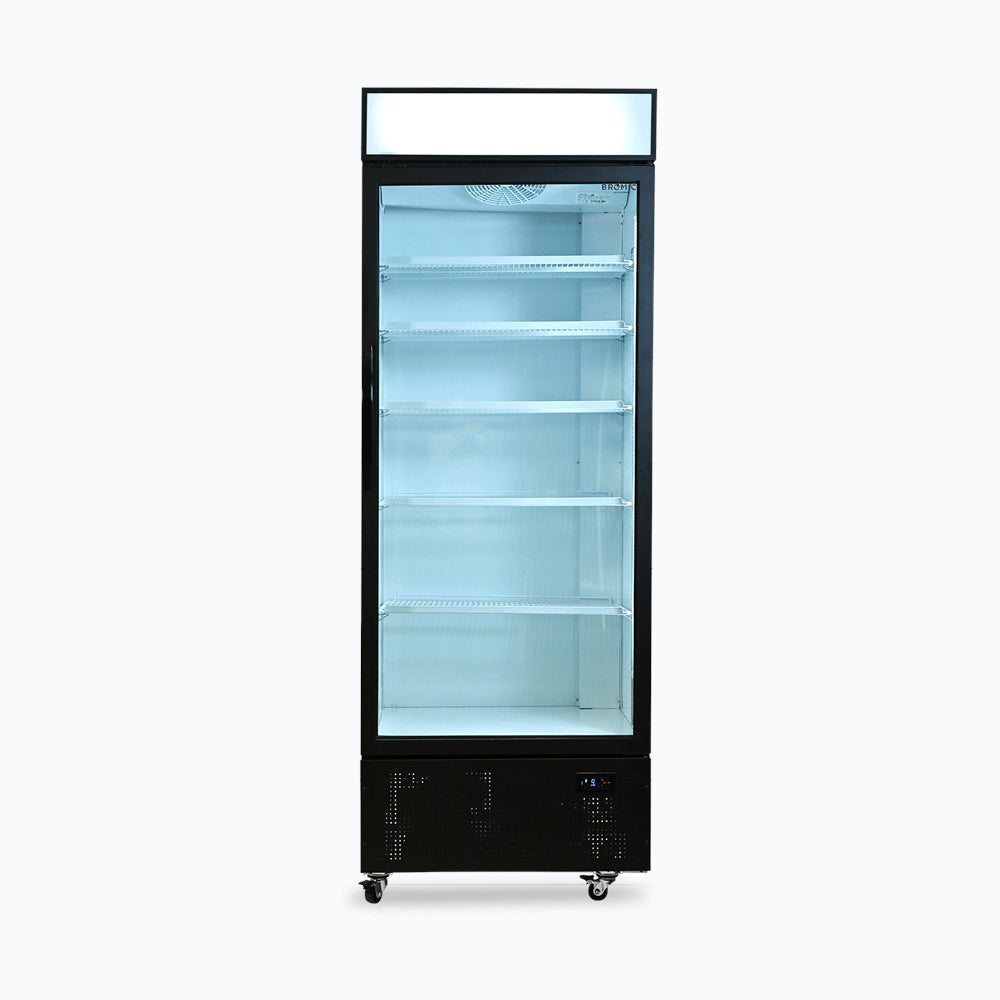 Bromic GM0690LB – Upright Display Fridge - 659L - 1 Door - Flat Glass - Lightbox