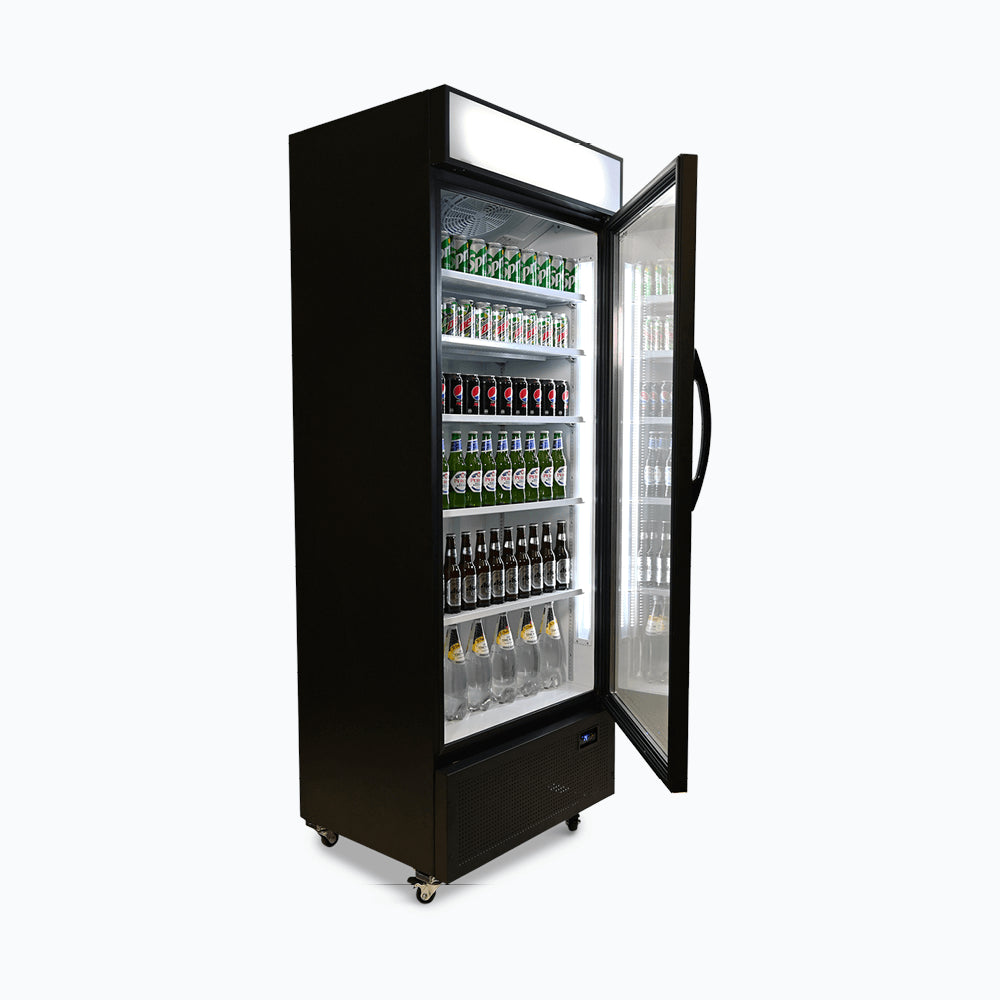 Bromic GM0690LB – Upright Display Fridge - 659L - 1 Door - Flat Glass - Lightbox
