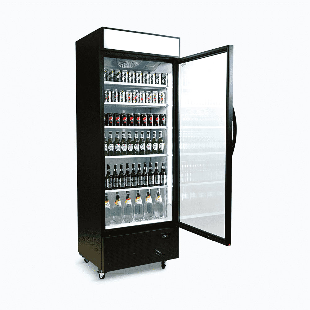 Bromic GM0690LB – Upright Display Fridge - 659L - 1 Door - Flat Glass - Lightbox