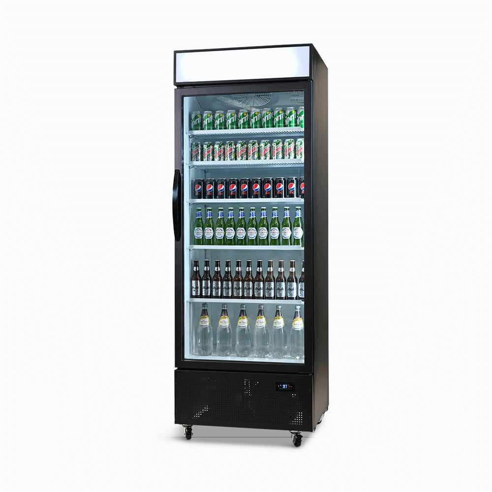 Bromic GM0690LB – Upright Display Fridge - 659L - 1 Door - Flat Glass - Lightbox