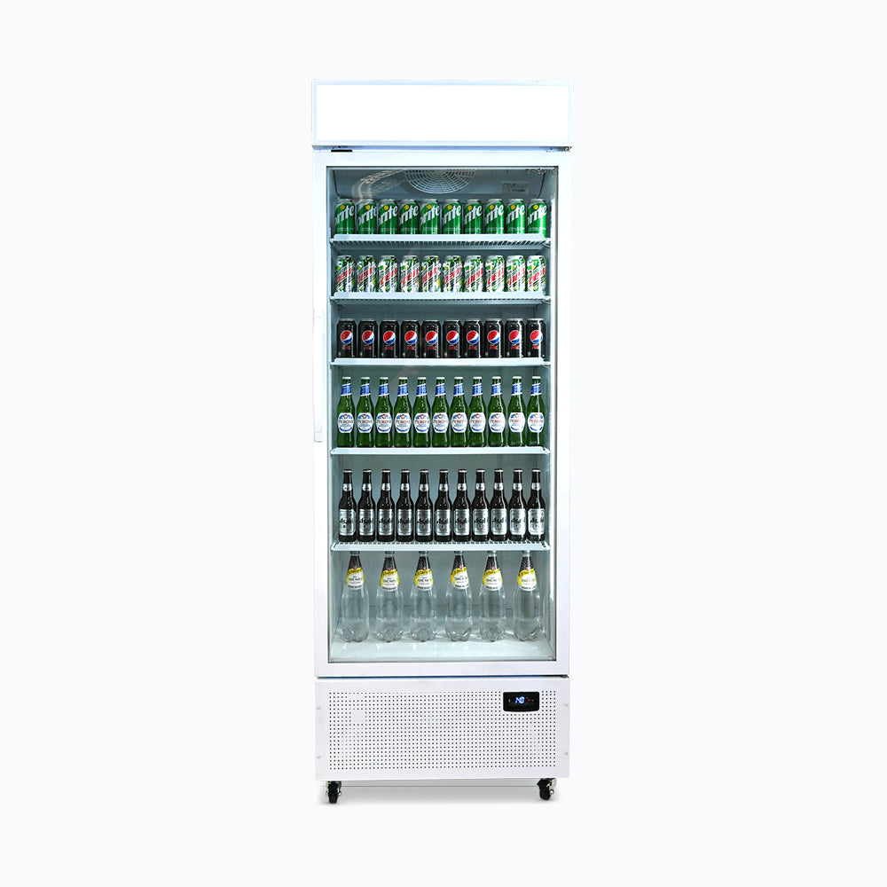 Bromic GM0690LW – Upright Display Fridge - 659L - 1 Door - Flat Glass - Lighbox