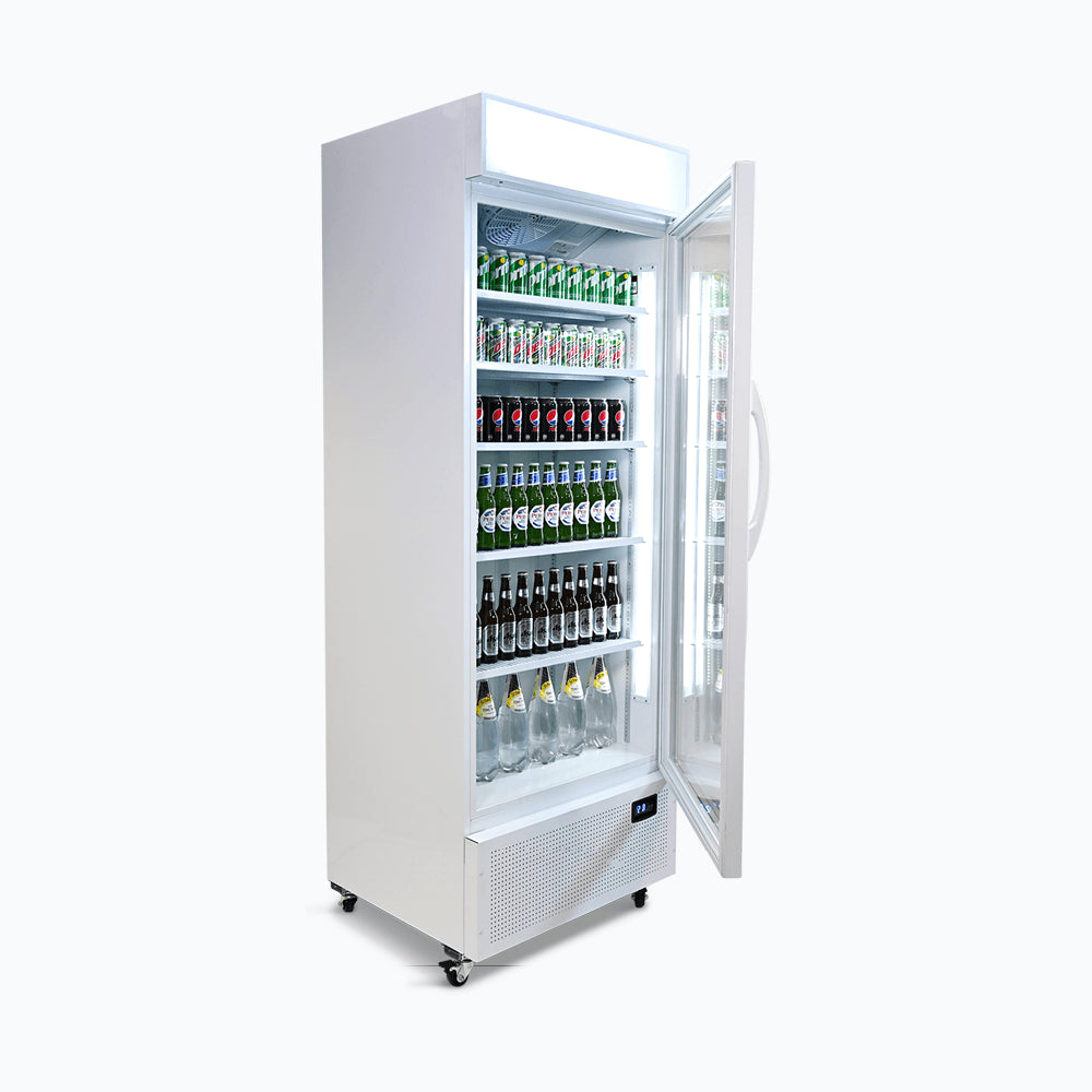 Bromic GM0690LW – Upright Display Fridge - 659L - 1 Door - Flat Glass - Lighbox
