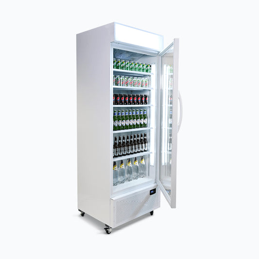 Bromic GM0690LW – Upright Display Fridge - 659L - 1 Door - Flat Glass - Lighbox