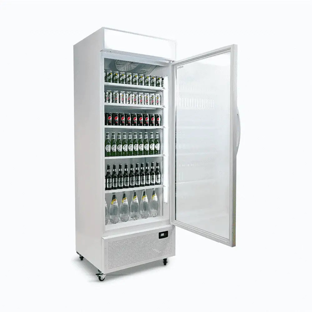 Bromic GM0690LW – Upright Display Fridge - 659L - 1 Door - Flat Glass - Lighbox
