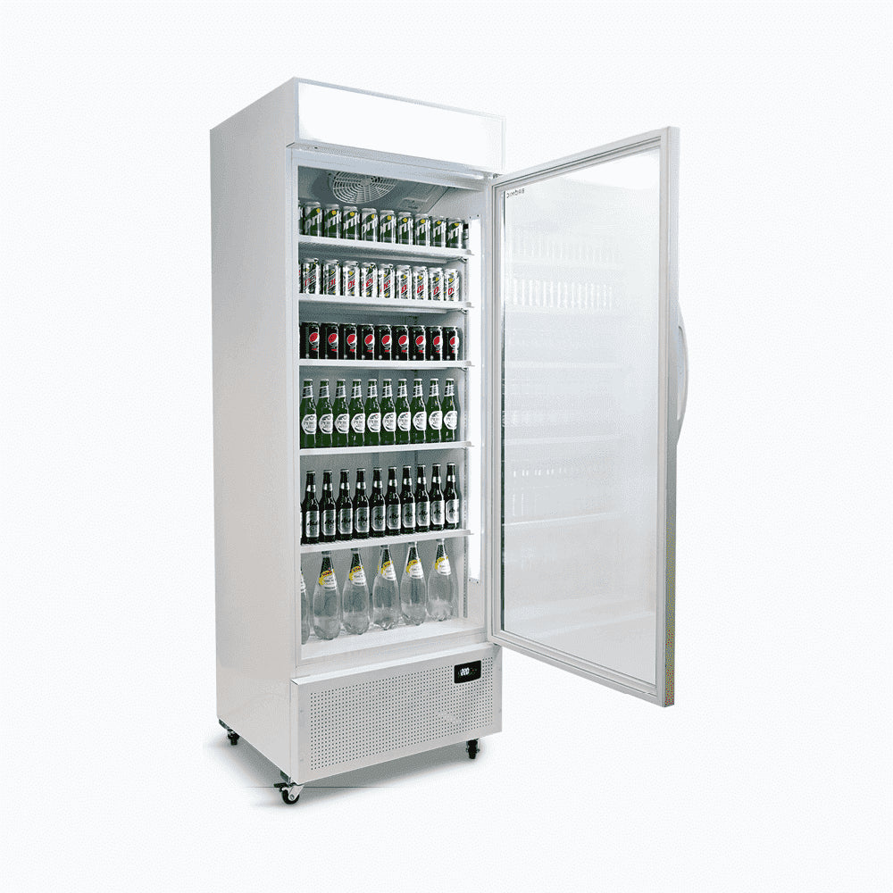 Bromic GM0690LW – Upright Display Fridge - 659L - 1 Door - Flat Glass - Lighbox