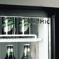 Bromic GM0980LS-NR – Upright Display Fridge  - 945L - 2 Doors - Sliding - Flat Glass - Lightbox