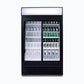 Bromic GM0980LS-NR – Upright Display Fridge  - 945L - 2 Doors - Sliding - Flat Glass - Lightbox