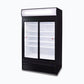 Bromic GM0980LS-NR – Upright Display Fridge  - 945L - 2 Doors - Sliding - Flat Glass - Lightbox