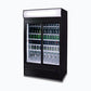 Bromic GM0980LS-NR – Upright Display Fridge  - 945L - 2 Doors - Sliding - Flat Glass - Lightbox