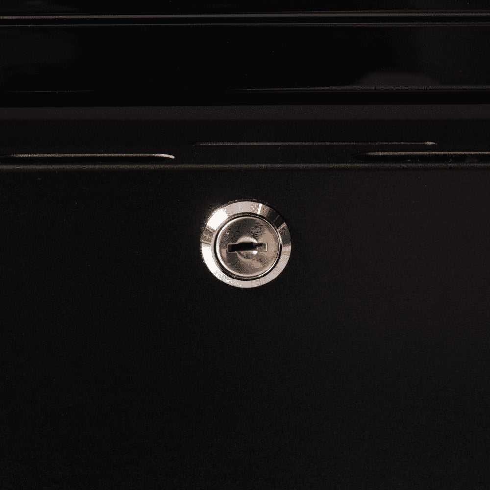 Bromic GM1000LBCAS – Upright Display Fridge - 960L - 2  Doors - Flat Glass - Cassette - Black