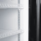 Bromic GM1000LBCAS – Upright Display Fridge - 960L - 2  Doors - Flat Glass - Cassette - Black