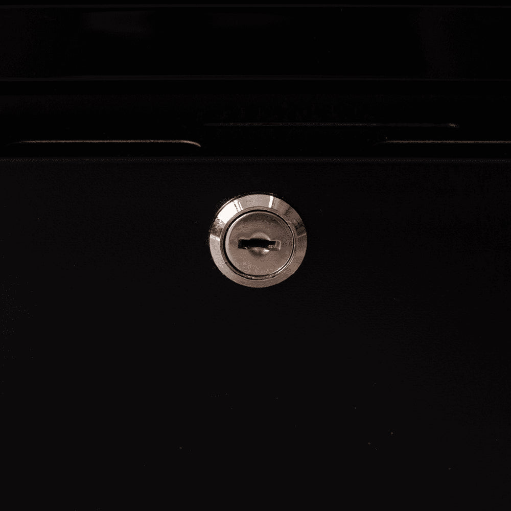Bromic GM0900LBECO-NR – Upright Display Fridge - 885L - 2 Doors - Flat Glass - Black