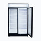 Bromic GM0900LBECO-NR – Upright Display Fridge - 885L - 2 Doors - Flat Glass - Black