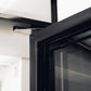 Bromic GM0900LBECO-NR – Upright Display Fridge - 885L - 2 Doors - Flat Glass - Black