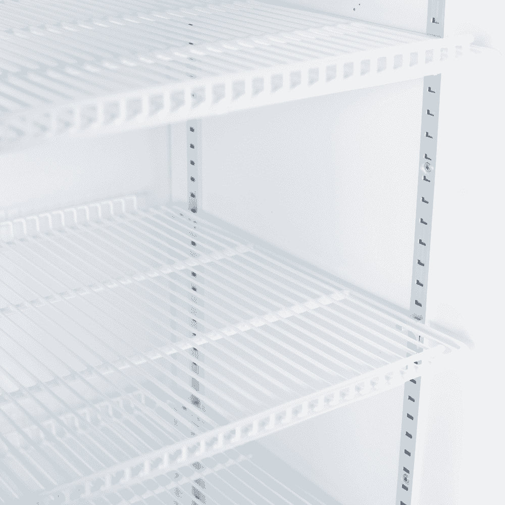 Bromic GM0900LBECO-NR – Upright Display Fridge - 885L - 2 Doors - Flat Glass - Black