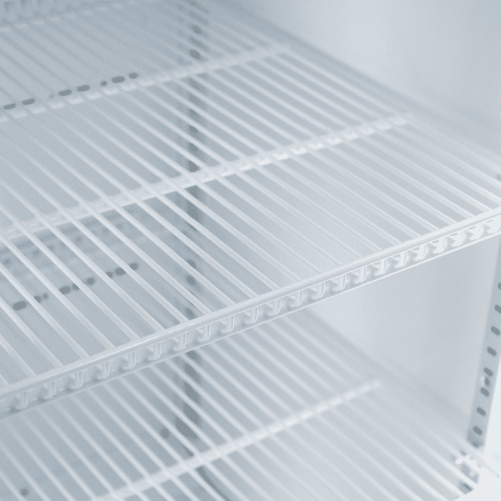 Bromic GM1000LWCAS – Upright Display Fridge - 960L - 2 Doors - Flat Glass - Cassette - White