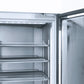 Bromic GM1100LB-NR – Upright Display Fridge - 1082L - 2 Door - Flat Glass - Lightbox - Black