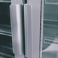 Bromic GM1100LS-NR – Upright Display Fridge - 1082L - 2 Door - Flat Glass - Lightbox - Silver