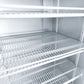Bromic GM1100LS-NR – Upright Display Fridge - 1082L - 2 Door - Flat Glass - Lightbox - Silver