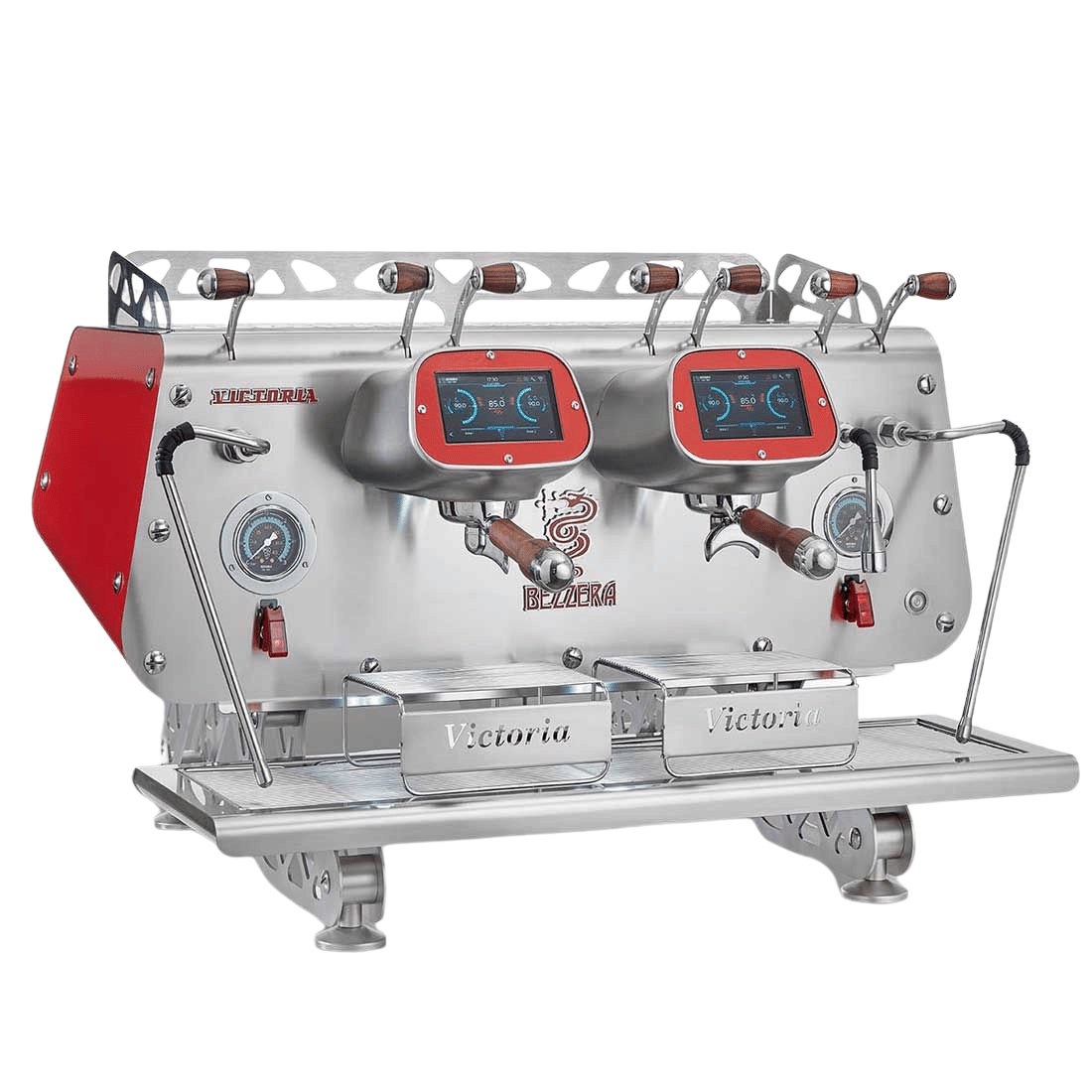 Bezzera VICTORIA Red 2-Group Professional Espresso Machine – BZVICTORIA2R