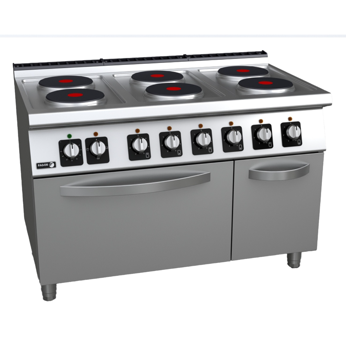 Fagor C-E761 – Kore 700 Series Electric 6 Burners with oven