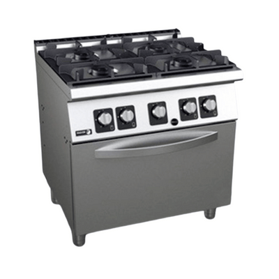 Fagor Kore 700 4 Burner Gas Range with Gas Oven – C-G741H