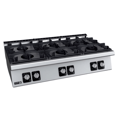 Fagor Kore 700 Series Bench Top 6 Gas Burners – C-G760H