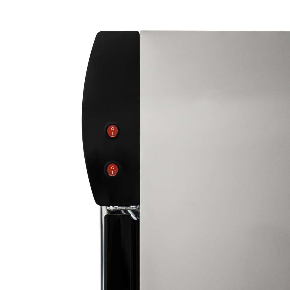 AG CU1000TNG – 1000L Double Door Upright Display Fridge - Glass Door