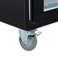 Thermaster Double Glass Door Black Stainless Steel Upright Freezer – SUFG1000B