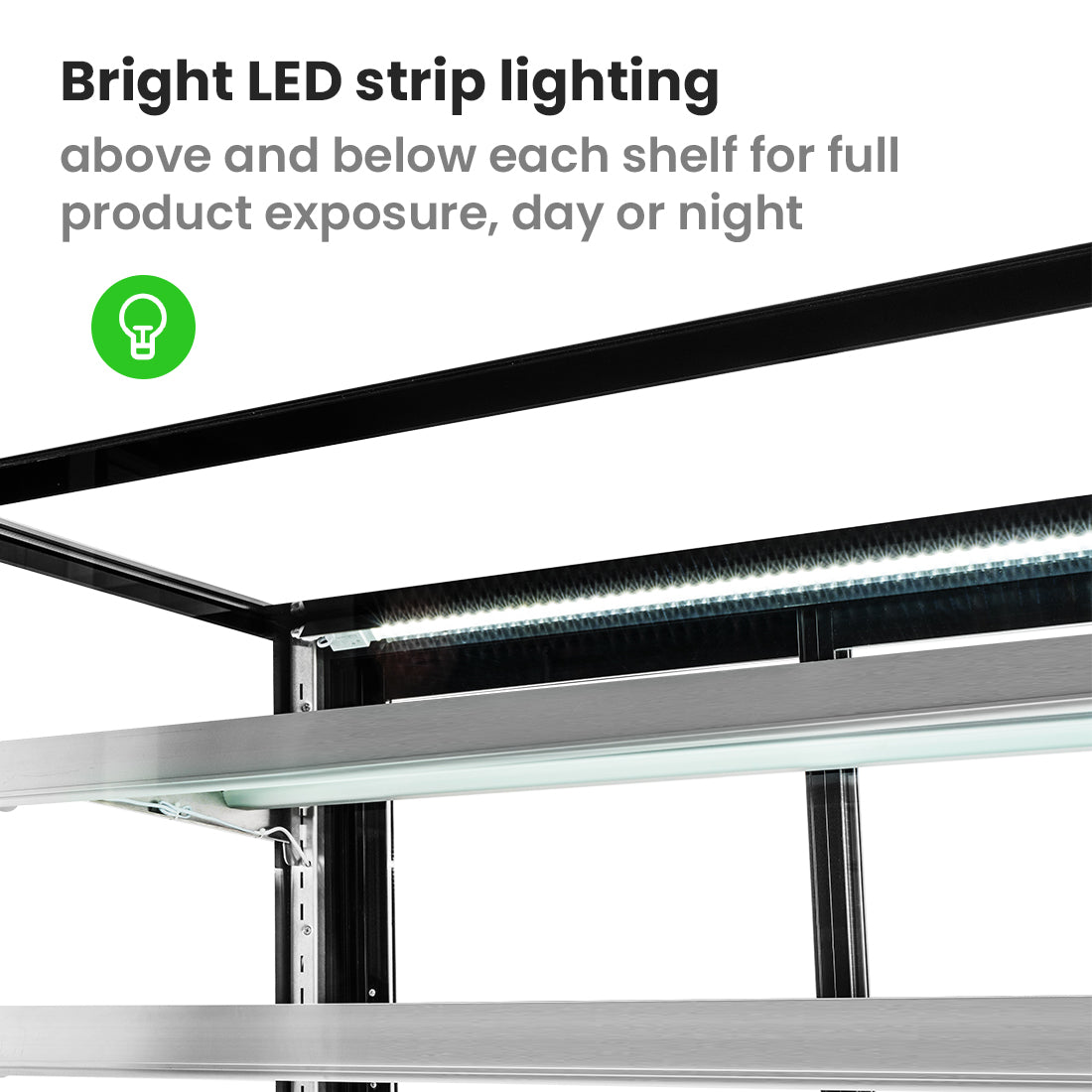 Bonvue Elite Cold Displays with 3 shelves – CL1200-3S