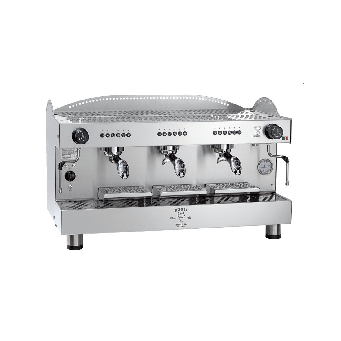 BEZZERA PROFESSIONAL ESPRESSO MACHINE – BZB2016S3DE