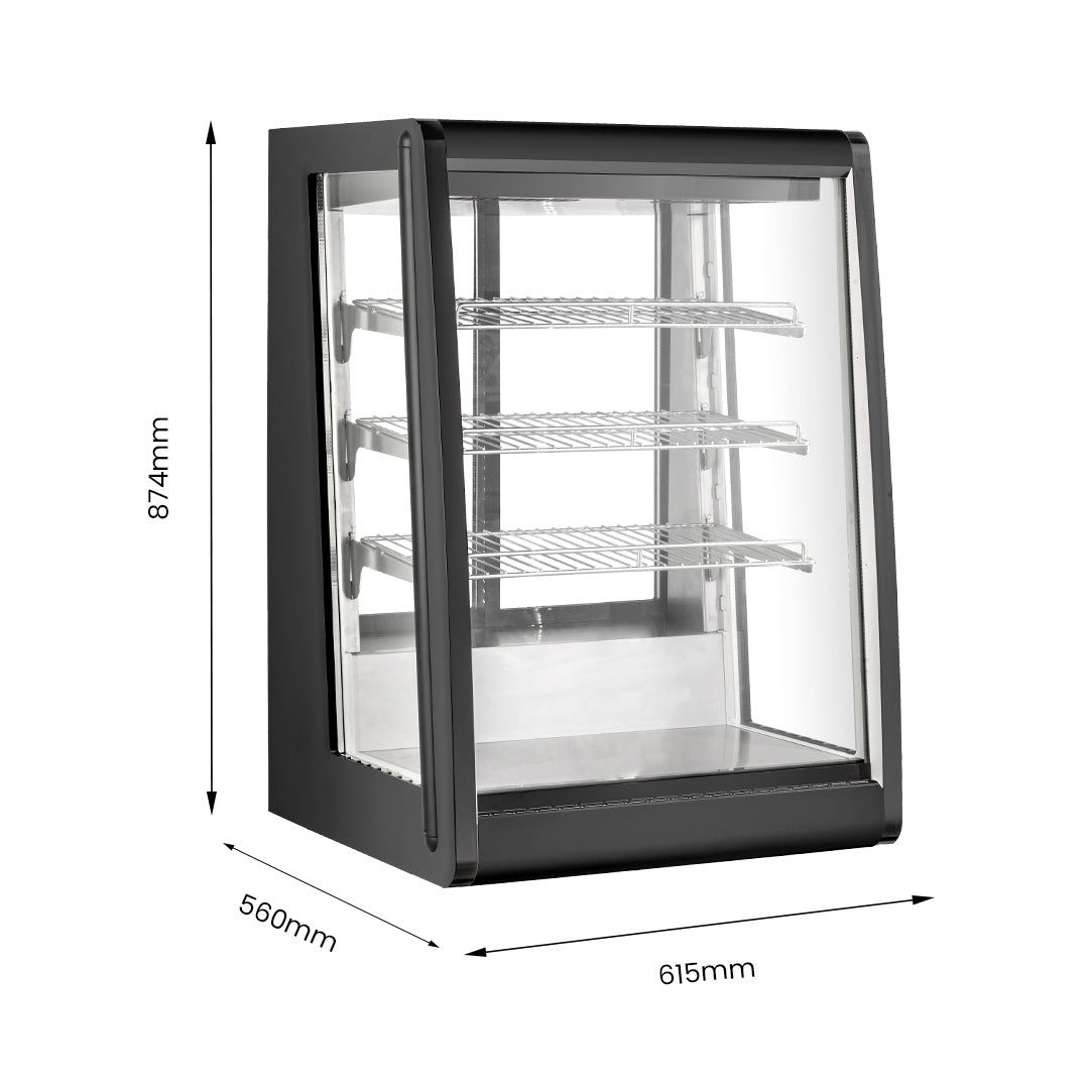 Bonvue Chilled Angled Counter-Top Food Display – CTA-146