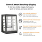 Bonvue Chilled Angled Counter-Top Food Display – CTA-146