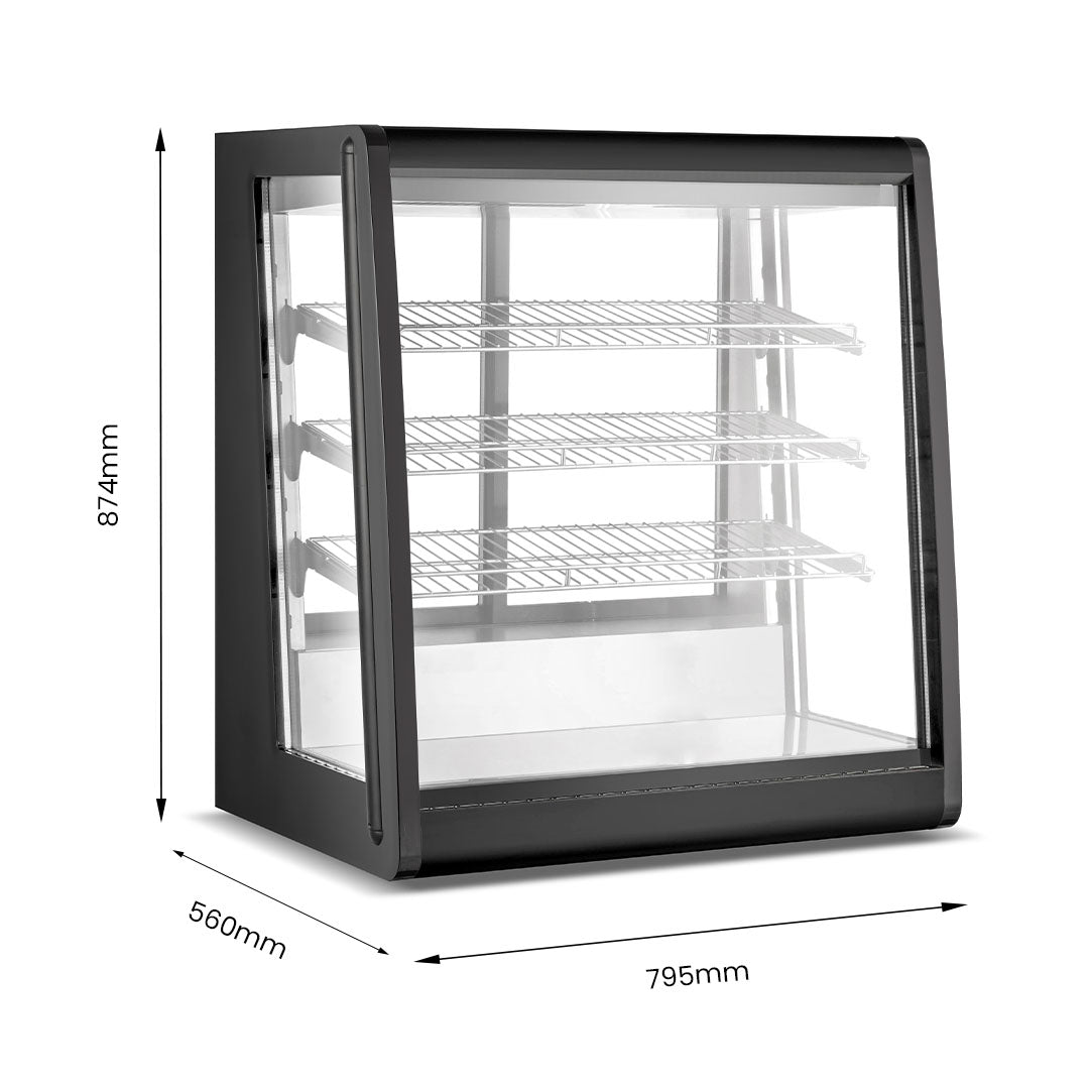 Bonvue Chilled Angled Counter-Top Food Display – CTA-196