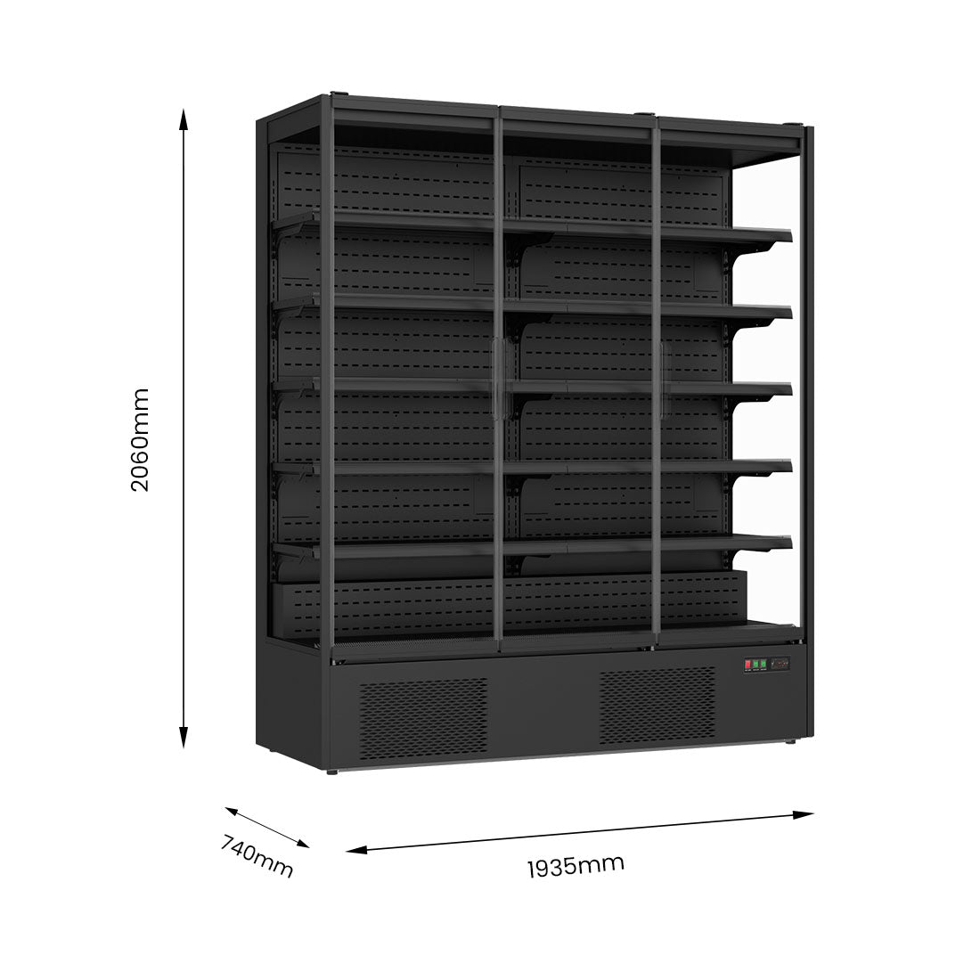 Thermaster Supermarket Panorama 3 Door Chiller Display – DC-187B