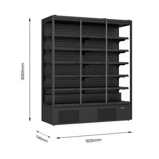Thermaster Supermarket Panorama 3 Door Chiller Display – DC-187B