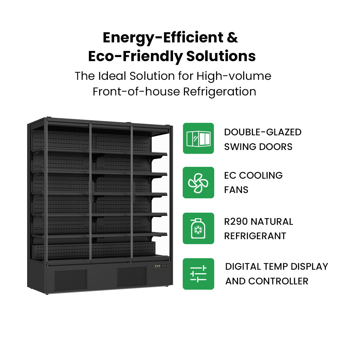 Thermaster Supermarket Panorama 3 Door Chiller Display – DC-187B