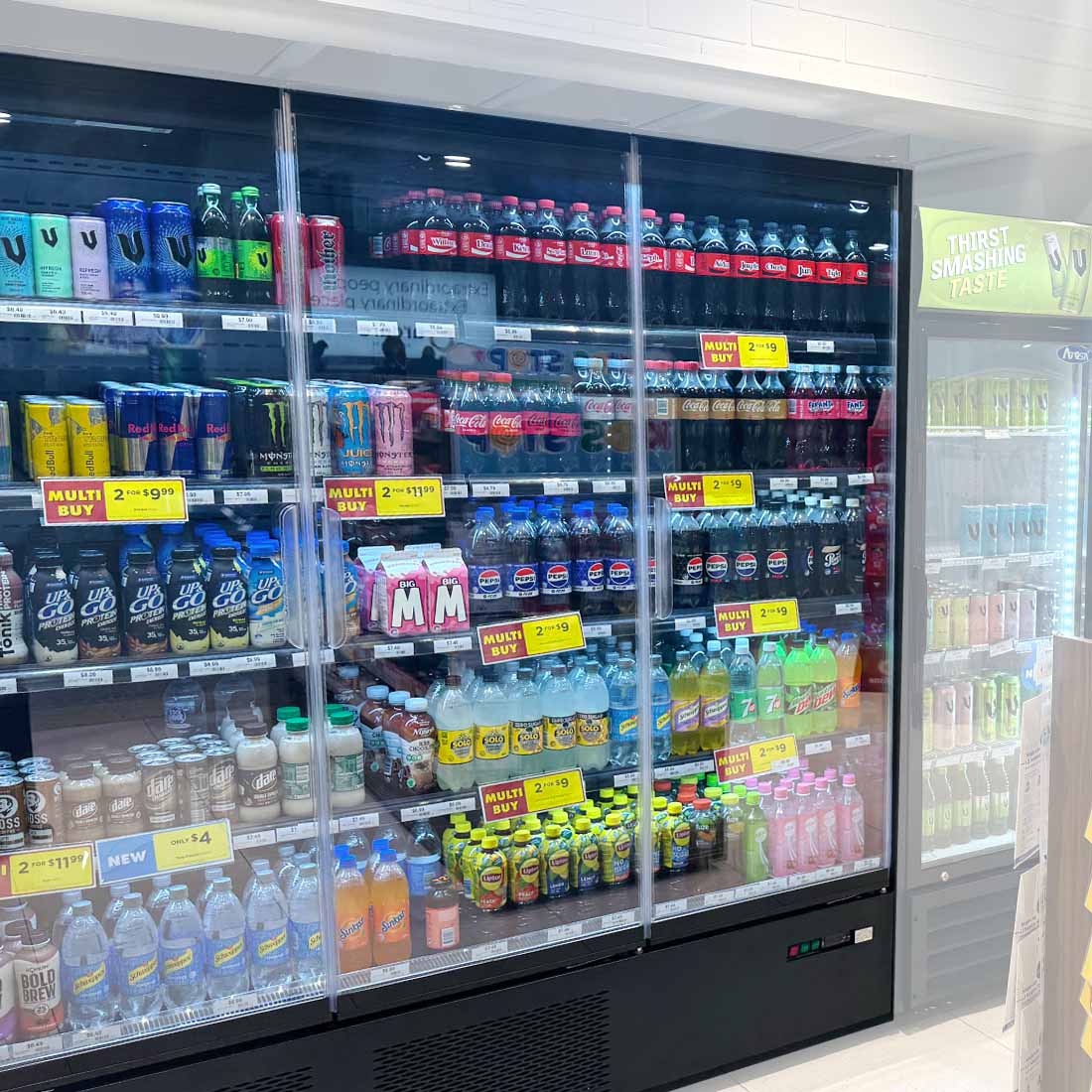 Thermaster Supermarket Panorama 3 Door Chiller Display – DC-187B