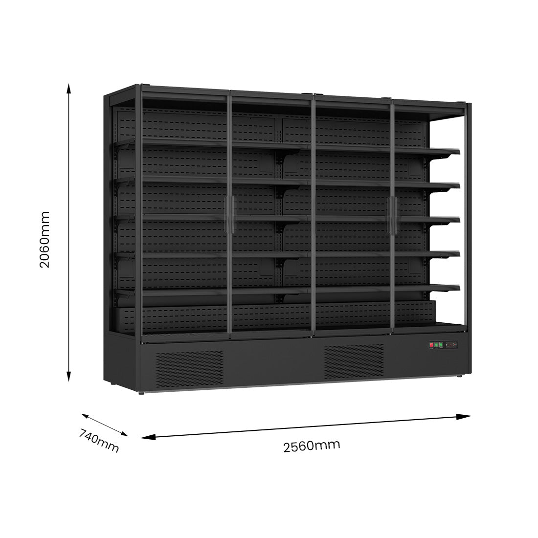Thermaster Supermarket Panorama 4 Door Chiller Display – DC-250B