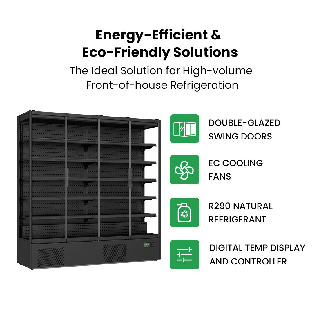 Thermaster Supermarket Panorama 4 Door Chiller Display – DC-250B