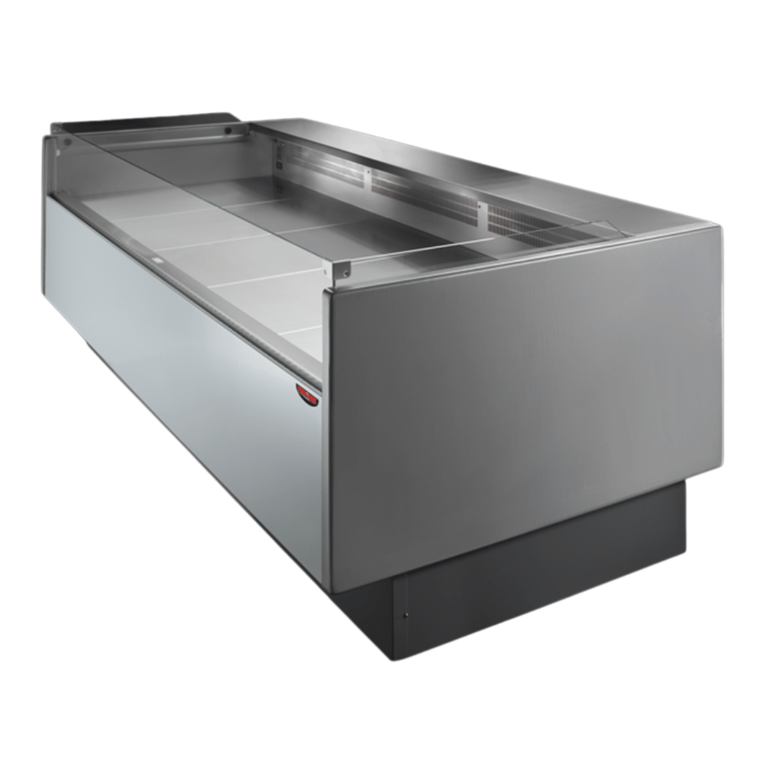 Tecnodom Serie MR80 Black 2000mm Self-serving Deli Display with Storage and Castors – TDMR-0820SELF