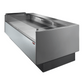 Tecnodom Serie MR80 Black 2480mm Self-serving Deli Display with Storage and Castors – TDMR-0825SELF