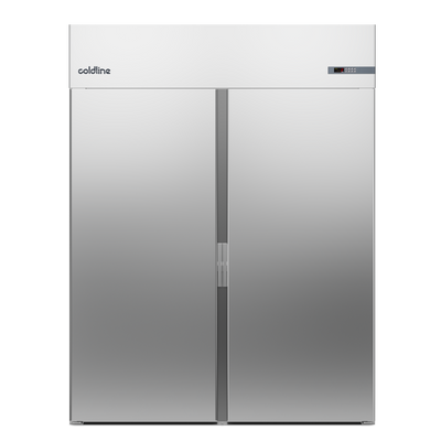 Coldline - Double Door Upright Master Roll-in Cabinet Fridge - J160/1M