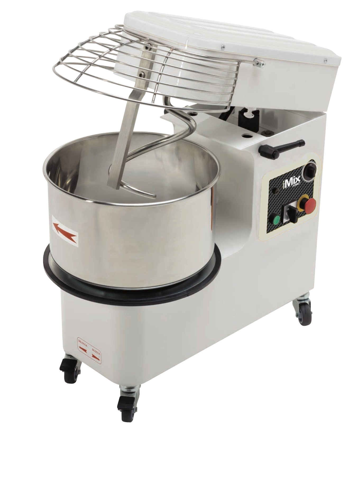 Moretti Forni - Double Speed Removable Bowl Spiral Mixer - iMR 25/2