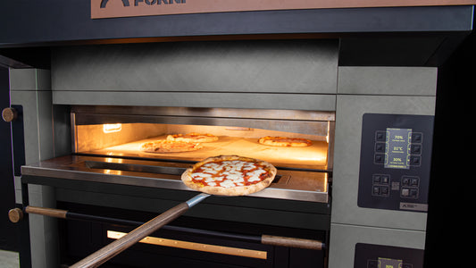 Moretti Forni - SerieS Double Deck Oven on Stand - COMP S50E/2/L