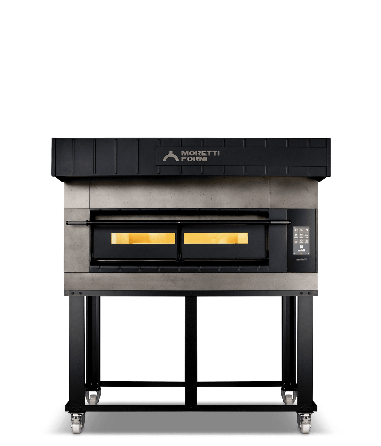 Moretti Forni - SerieX Single Deck Oven on Stand - COMP X100E/1/S