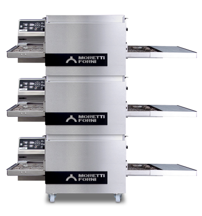 Moretti Forni - Triple Chamber Gas Conveyor Oven w/support - T64G/3 S