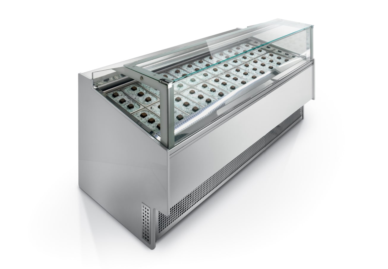 Frigomeccanica - TWIN 12 Pan Gelato Showcase - TWIN 12 L