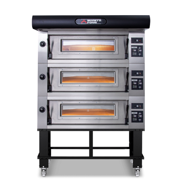 Moretti Forni - Amalfi Triple Deck Oven on Stand - COMP D/3/S