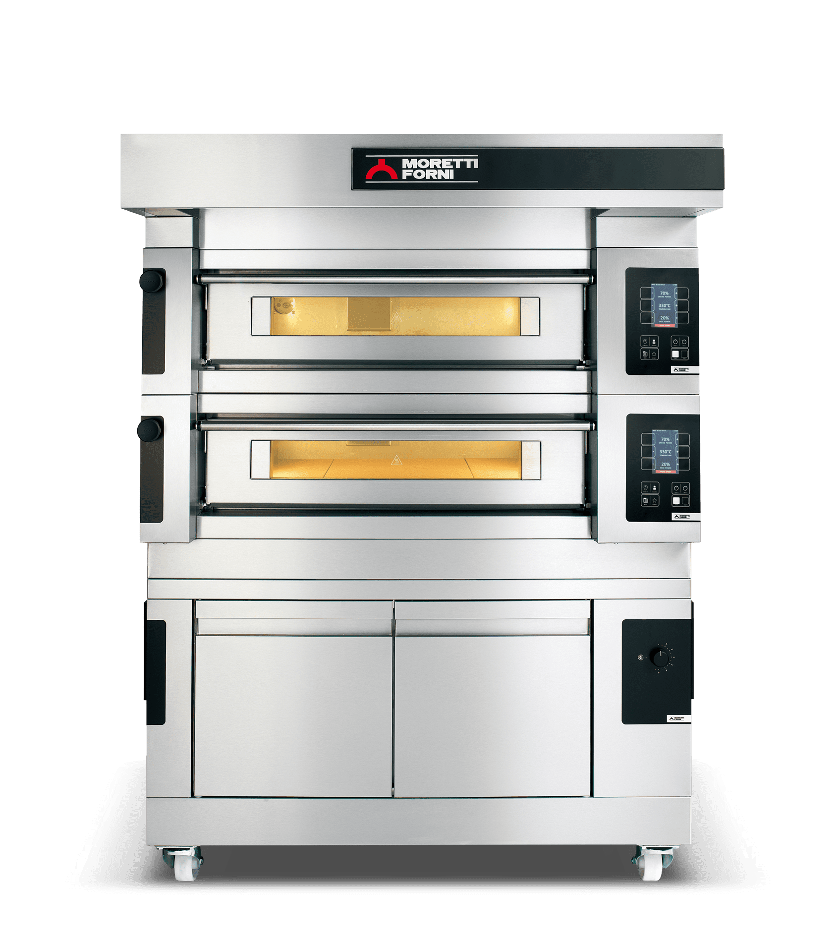 Moretti Forni - serieS Double Deck Bakery Oven on Prover - COMP S125E/2A/L